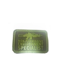[EM5484B] PARCHE EMERSON PVC FUSIL M249 VERDE