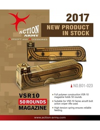 [ACT510001] CARGADOR ACTION ARMY VSR-10 50BBS