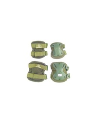 [EX-PA3OD] RODILLERAS PADS AND ELBOW PADS OLIVE DRAB (EX-PA3OD)