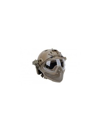 [AC13145] CASCO TIPO FAST Y MASCARA TAN DELTA TACTICS