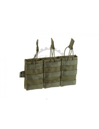 [17108] 5.56 TRIPLE DIRECT ACTION MAG POUCH OD INVADER GEAR