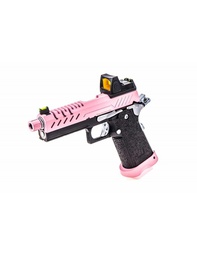 [PG3273R] GBB GAS HI-CAPA 4.3 PINK / NEGRO 1,0J + BDS RED-DOT