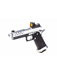 [PG3271R] GBB GAS HI-CAPA 4.3 CHROME / NEGRO 1,0J + BDS RED-DOT