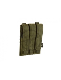 [17117] MP5 TRIPLE MAG POUCH OD (INVADER GEAR)