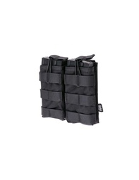 [GPP00124] PORTACARGADOR DOBLE AK/M4/G36 NEGRO GFC