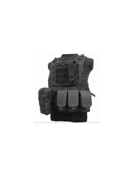 CHALECO TACTICO JPC NEGRO GFC - Airsoft Technology Custom