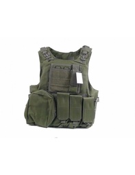 Chaleco táctico de lujo UTG Airsoft Camuflaje digital Woodland