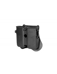 [AMX-29-030652] PORTA CARGADOR RÍGIDO UNIVERSAL DOBLE PARA PISTOLA