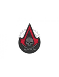 [20554] ASSASSIN SKULL PARCHE BLACKMEDIC (JTG)