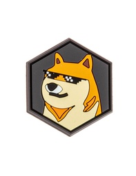 [PAT0150] PARCHE DOG THUG PVC