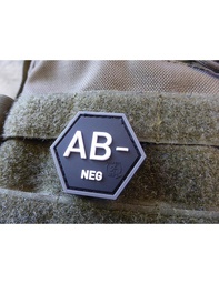 [27859] PARCHE GOMA HEXAGONAL SANGUINEO AB- SWAT