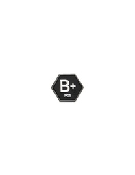[27856] PARCHE GOMA HEXAGONAL SANGUINEO B+ SWAT