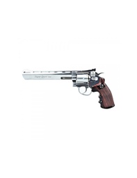 [C 703S] WIN GUN REVOLVER CO2 8&quot; SILVER (C 703S)