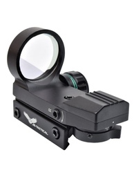 [JS-HD110] JS-TACTICAL MULTI-RETICLE RED DOT BLACK (JS-HD110)