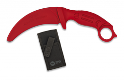 [LC934] CUCHILLO K25 ENTRENAMIENTO KARAMBIT ROJO