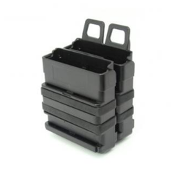 [MG-01-BK] PORTACARGADOR DOBLE 7,62 NEGRO