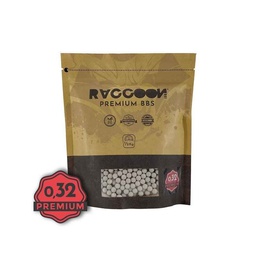 [3201] RACCOON PREMIUM BIO BBS - 0.32G 1/2KG