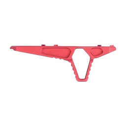 [ME6087-RED] METAL HAND-STOP PARA KEYMOD/M-LOK ROJO