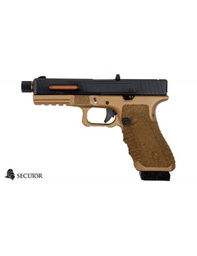 [SAG0001] PISTOLA CO2 BLOW BACK GLADIUS 17 BRONZE SECUTOR